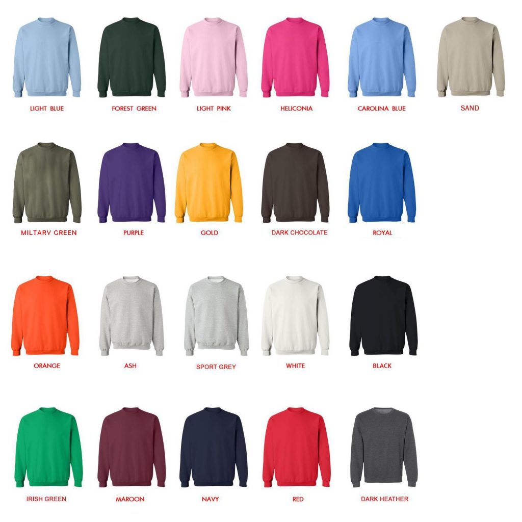 sweatshirt color chart - Black Myth Wukong Shop