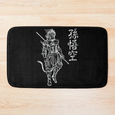 Black Myth Wukong Letters Classic Bath Mat