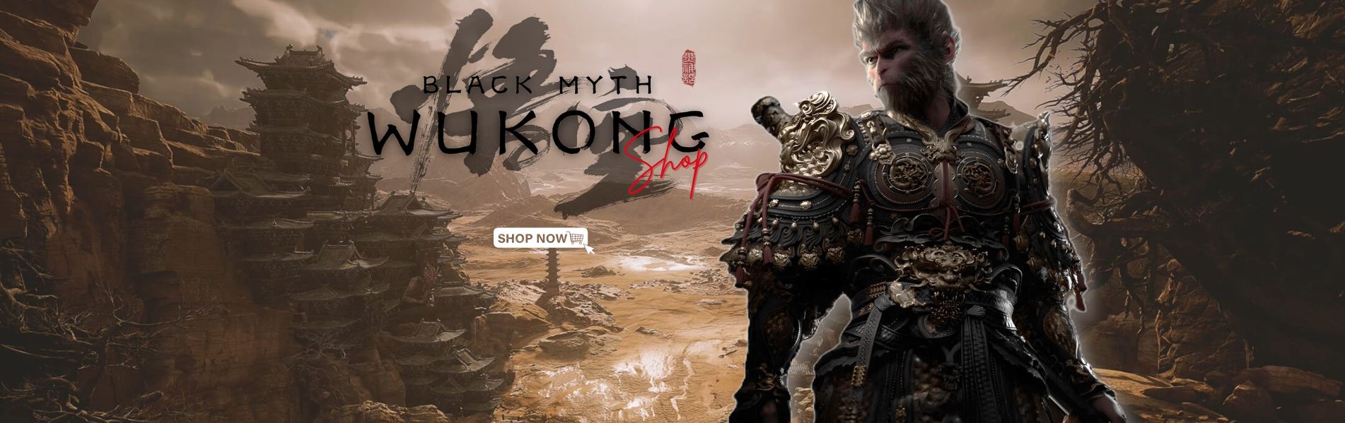 Black Myth Wukong Shop Banner